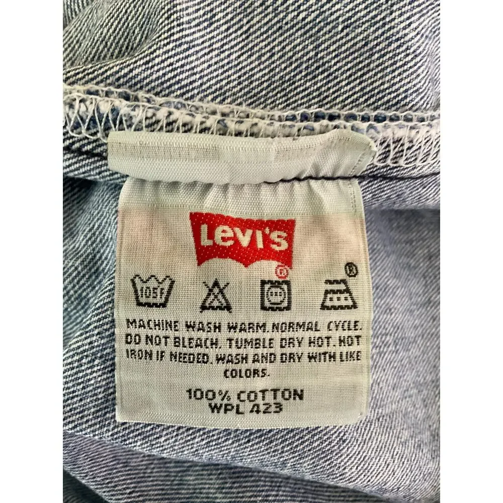 Vintage 2005 Levi's 501 Jeans Mens 38x32 Medium Stonewash Button Fly Y2K